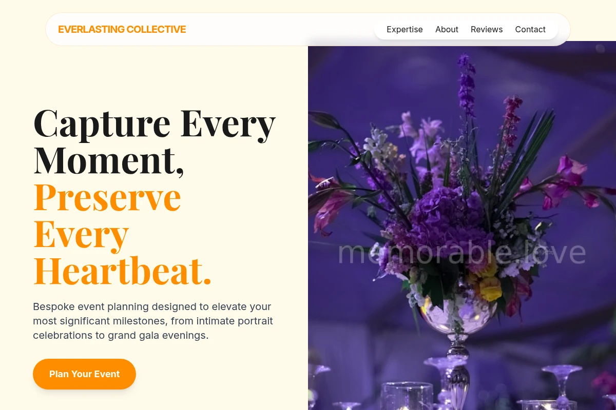 Portrait Event Planning
